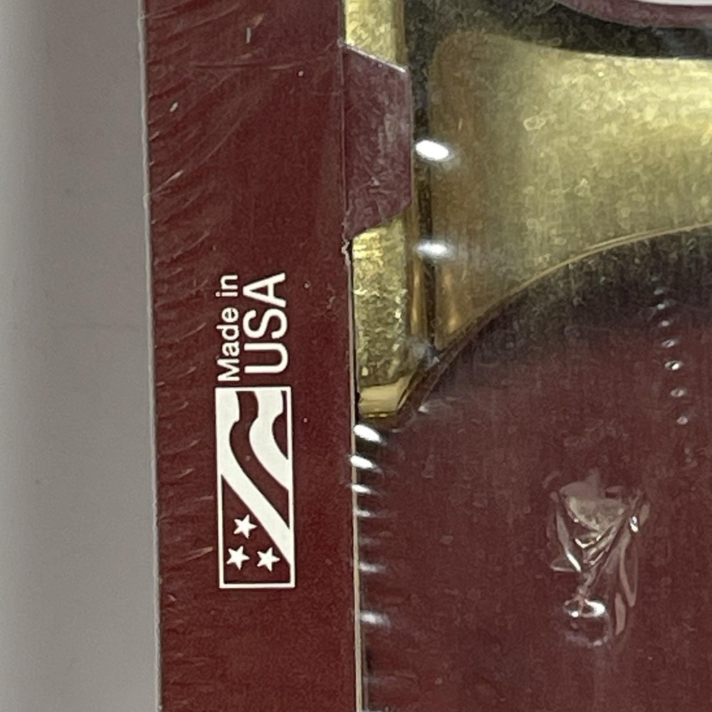Decor Bathware Antigua Paper Holder D1408 Polished Brass Finish NOS Made USA MCM - Picture 6 of 11
